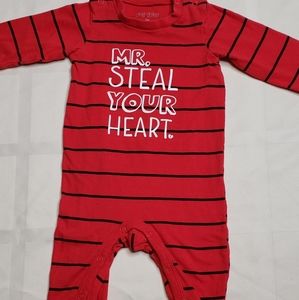 Baby boy size 3 months footie pajamas